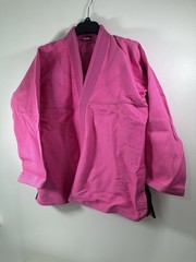 Pink BJJ Gi Set Kimono Pants Martial Arts Uniform Womens F1