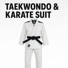 Karate & Taekwondo Martial Arts Uniform – Premium Suit for Adults & Kids