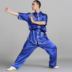 Shaolin Kung Fu Tai chi uniform Martial arts Changquan set Dragon embroidery