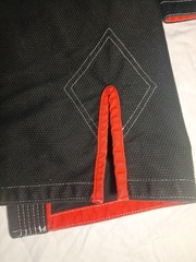 Venum Jiu Jitsi „Challenger” Series Jacket Youth Size C3, Black Cotton Red Trim