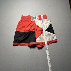 Vintage Everlast Youth XL Boxing Warm Up Set Red Black Nylon Jacket Shorts 90s
