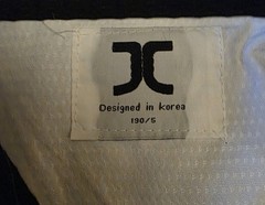 J Calicu Taekwondo WTF World Taekwondo Federation Uniform Mens Size 190/5