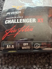 Venum Brazilian JJ GI Challenger XT In XL Off White