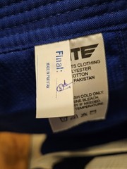 Elite Sports Blue Brazilian Jiu Jitsu (BJJ) Gi – Men’s Size A5 – IBJJF Approved