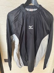 Mizuno Boxing Sauna Suit Size O(XL) Weight Cut Set Black White Japan Used