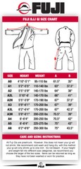 New Fuji Sports All Around Mens Brazilian Jiu Jitsu Gi Jiu-Jitsu BJJ – Natural