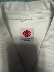 SUN Eclipse Tae Kwon Do Martial Arts Uniform Kids Size 00 White