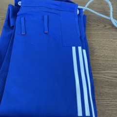 adidas Ji Bjj Champions Color Blue Size A5 100% Cotton