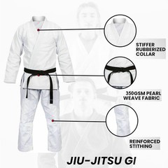 Karate Suit Gi Uniform Martial Arts Clothing for Training Competition Free Belt