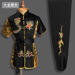 Kung Fu Performance Costumes Uniform Martial Arts Suits Wushu Dragon Embroidery