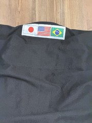 Brazilian Jiu-Jitsu Gi Adult SZ A5( XXL) NÃO PARA! Black Martial Arts Uniform