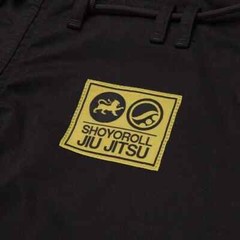 Shoyoroll Batch 136 RVCA Competitor Retro BJJ Gi Black Jiu Jitsu Kimono 450 GSM