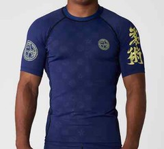 Fuji Shogun Heat Gear MMA BJJ Jiu Jitsu ShortSleeve Short Sleeve SS Rashguard