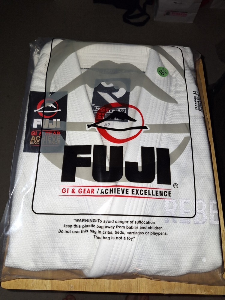 Fuji Rebel Men’s 800530-A2 Brazilian Jiu Jitsu Gi JiuJitsu BJJ White