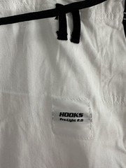 Men’s White W/Black Hooks Brand GI Size A5 Kimono Jacket & Pants Never Worn New