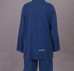 Summer Men Wudang Taoist Robes Wushu Kung Fu Tai Chi Morning Exercise Uniforms