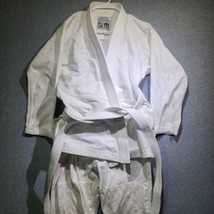 Moya Brand A1 White BJJ Gi Jiu Jitsu Kimono Uniform Jacket Pants Belt Adult Set