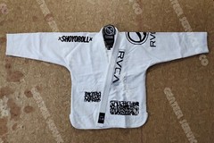 Pearl weave Brazilian jiu jitsu Uniforms custom made 100% cotton #105 A4 size.