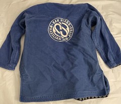 BJJ Gi Kosen Blue Jacket San Diego Brazilian Jiu-Jitsu Performance Wear see pic