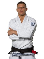 Fuji Suparaito Super Lightweight Mens Brazilian Jiu-Jitsu BJJ Gi – White w Navy