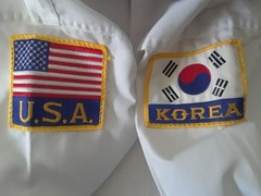 Martial Arts Best Sang Moo Sa Tae Kwon Do Size 1 Uniform Karate Tiger Claw Demo