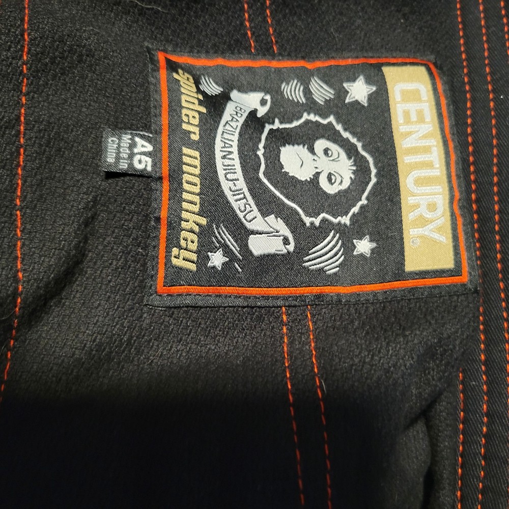 Century MA Spider Monkey Heavy Weight BJJ Gi Size: A4