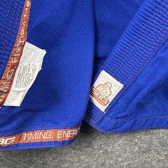 Straight Blast Gym Gi Kids C1 SBG Blue Youth Boys Brazilian Jiu Jitsu Top Only