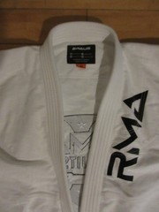 BRAUS RMA embroidered Men’s Traditional Brazilian Jiu Jitsu GI White A2