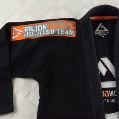 Rilion Gracie Jiu Jitsu W0 Kimono & W0 Pants Black MMA Training Womens Adult