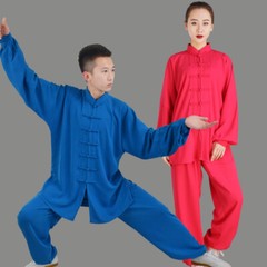 Cotton Silk Martial Arts Wushu Tai Chi Yoga Sets Wing Chun Kung Fu Suit Uniform