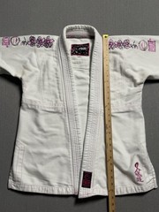 Fuji Kimono Champion Jacket W1 Cherry Blossom Jiu-Jitsu Gi Embroidered Cancer