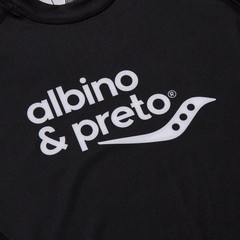 Albino & Preto x Saucony BJJ No Gi Set,Long Sleeve Rash Guard Shorts MMA Jiu ji