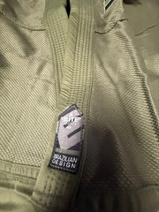 Elite Gi & Gear Core Green Brazilian Jiu Jitsu Kids BJJ Gi Embrace the Pain