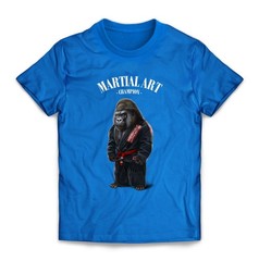 Fox Republic Gorilla Karate Champion Kids T Shirt