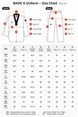 MOOTO BS5 Uniform with Black V-Neck Basic Season-5 Standard WT Dobok