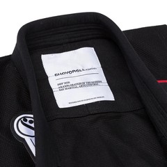 Shoyoroll BATCH 24 FEDERATION V4 ” BRAND NEW” BLACK 450GSM BJJ KIMONOS WITH BAG