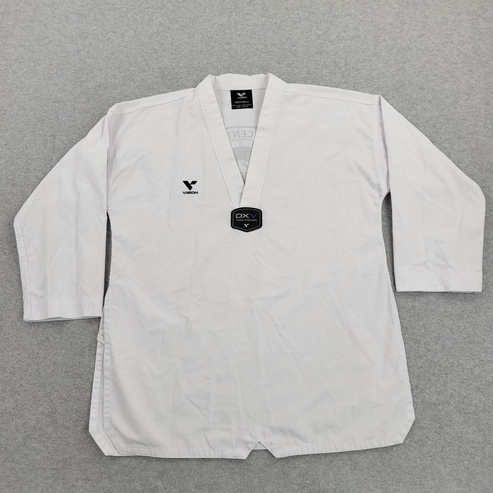 Vision Gi Top Shirt Taekwondo Uniform 4/180cm White MMA