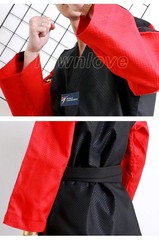 3 StarsTaekwondo Uniform Long Sleeve Kids Adult Clothes Taekwondo Martial Arts