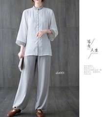 New Women’s Tai Chi Uniform Martial Arts Performance Training Clothes Tang Suits