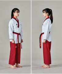 MOOTO Taebek-2 Poomsae Poom Uniform (Female) WT Taekwondo Dobok Gi