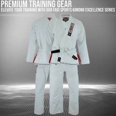 FADI BJJ Gi Uniform Adult Brazilian Jiu Jitsu Kimono MMA Training Grappling