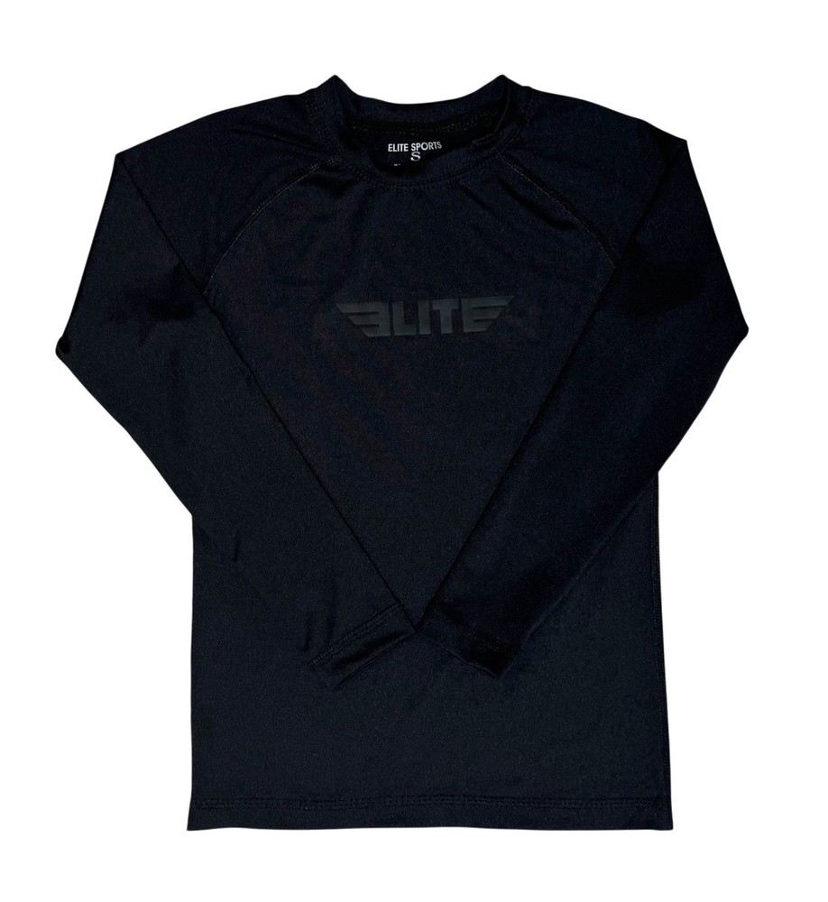Elite Sports Technical Fighter Long Sleeve Shirt Kid Size Small