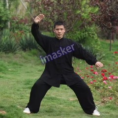 Unisex Cotton Tai chi Uniforms Kung fu Suit Wing Chun Martial arts Wushu Clothes