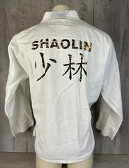 Vintage Shaolin Gi Tiger Claw Kung Fu Martial Arts Monk Wu Tang Mens L-XL Adjust