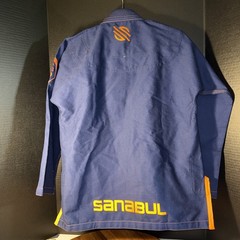 Sanabul K4 Youth Kimono Top / Gi Top Navy / Orange New With Tags Free Shipping