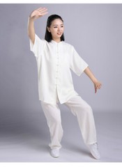 Summer Tai Chi Clothes Martial Arts Clothing Wushu Uniform Kung Fu Dress 5 Color