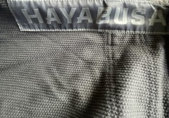 Hayabusa Keikogi Jiu Jitsu Gi Top Pearl Weave Size A1 Gray Charcoal 100% Cotton