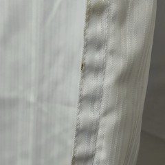 NWT Adidas White Striped World Taekwondo Martial Arts Uniform Coat Mens Size 200