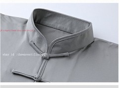 Men Women Milk Silk Chinese Tai Chi Suit Unisex Morning Exercise Kung Fu Uniform