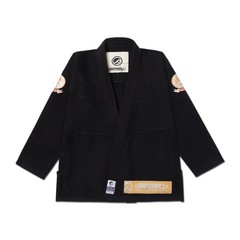 New Shoyoroll Black Tana Competitor Kimono BJJ Gi Karate Jiu-Jitsu Uniform+Bag